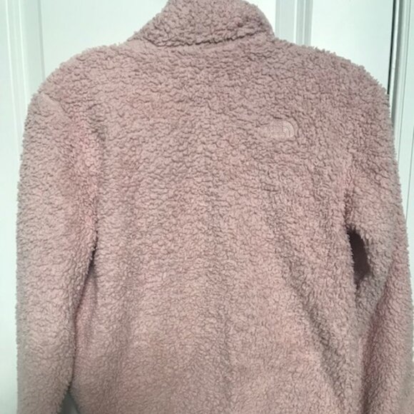 The North Face Girls Full Zip Fleece Jacket, pink, Size M (10), Excellent Cond. - Picture 2 of 2